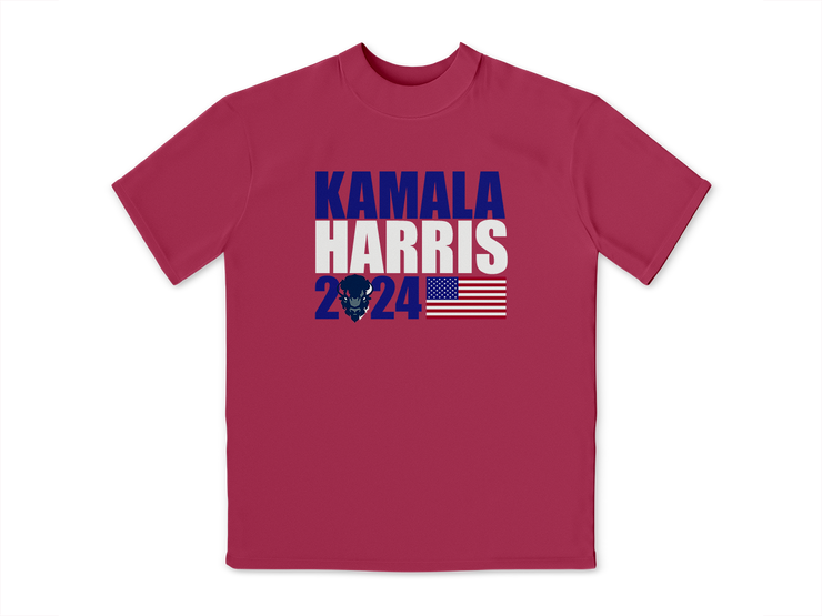 Kamala Harris 2024 Youth T-Shirt – Soft Cotton, Pre-Shrunk Bison Design