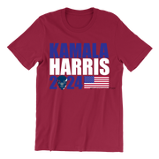 Kamala Harris 2024 Campaign T-Shirt with Bison – Unisex, Soft & Comfortable