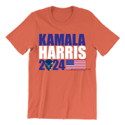 Kamala Harris 2024 Campaign T-Shirt with Bison – Unisex, Soft & Comfortable