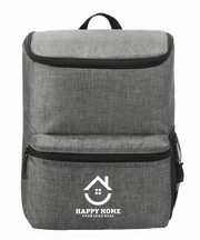 Bulk Pack of 20 Eco-Friendly Excursion Recycled Backpack Coolers with Custom Realtor Branding