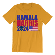 Kamala Harris 2024 Campaign T-Shirt with Bison – Unisex, Soft & Comfortable