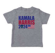 Kamala Harris 2024 Toddler T-Shirt – Bison Design Soft Cotton Fine Jersey