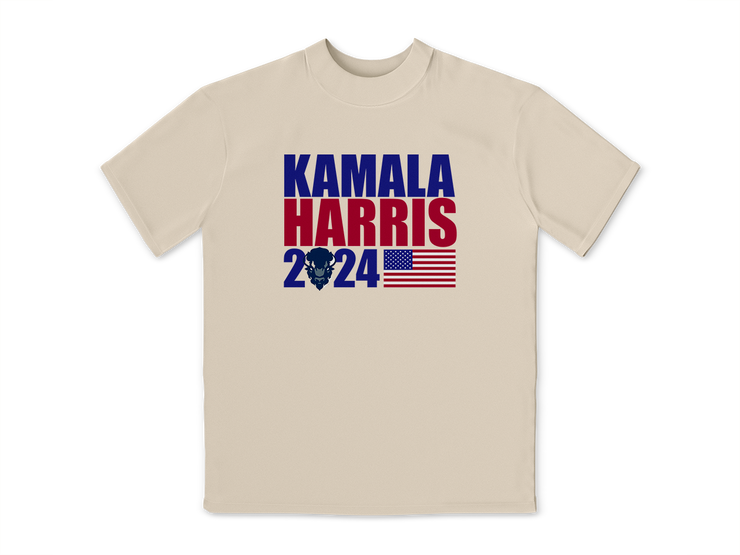 Kamala Harris 2024 Youth T-Shirt – Soft Cotton, Pre-Shrunk Bison Design