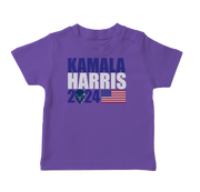 Kamala Harris 2024 Toddler T-Shirt – Bison Design Soft Cotton Fine Jersey