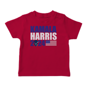 Kamala Harris 2024 Toddler T-Shirt – Bison Design Soft Cotton Fine Jersey