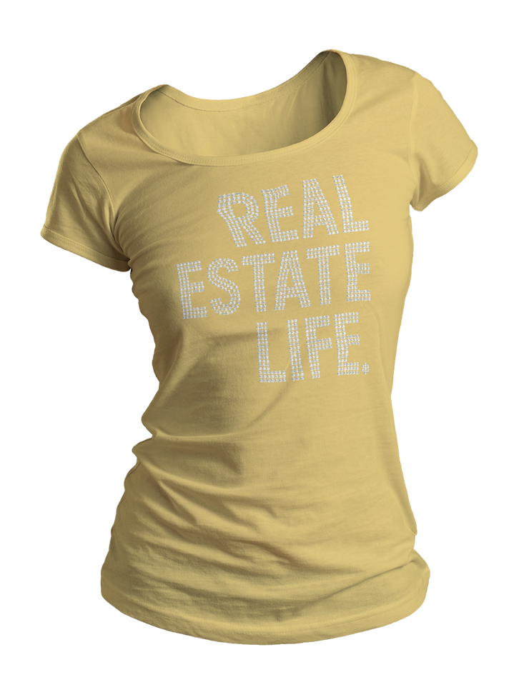 Real Estate Life Bling Crew Neck Shirt